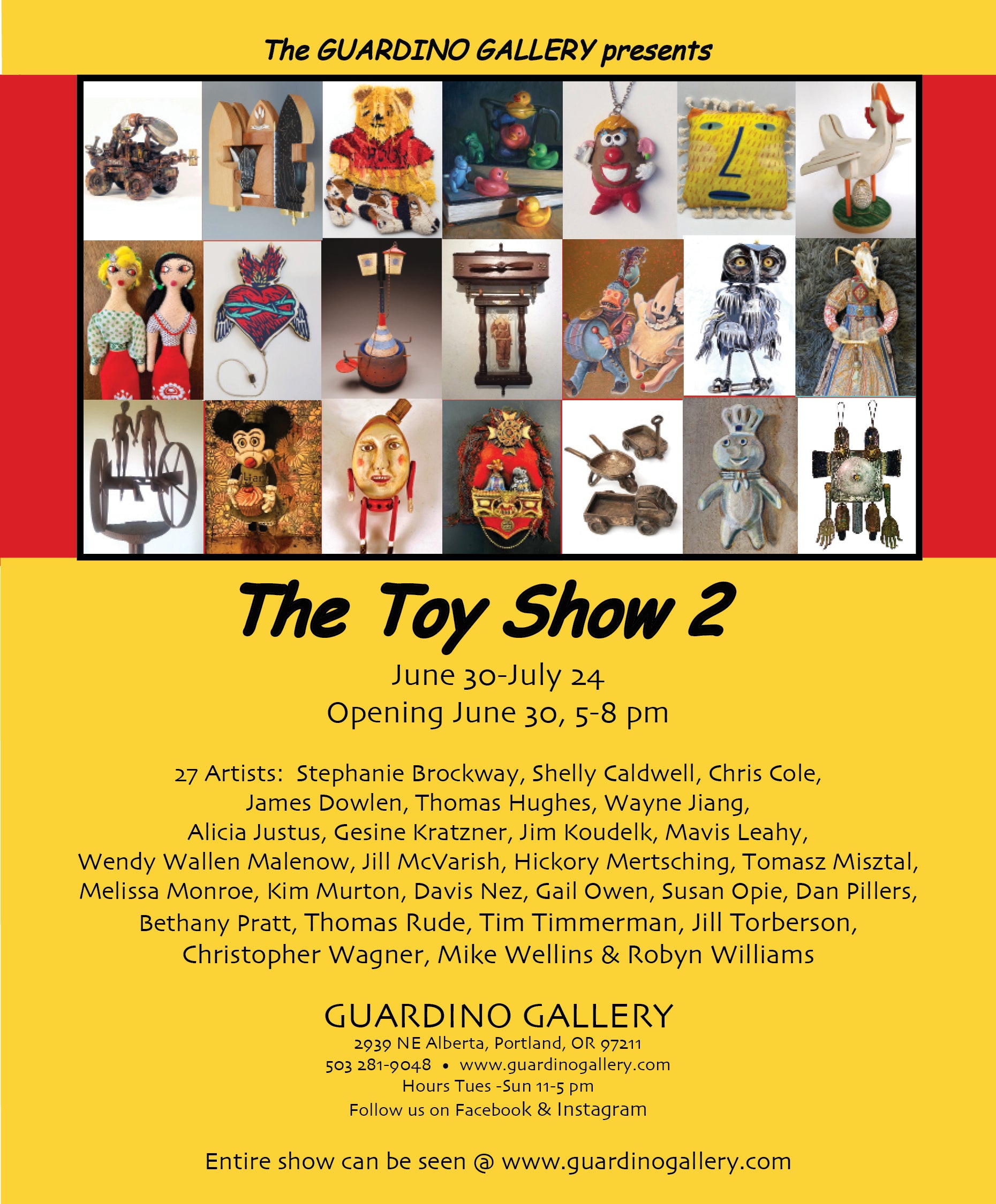 July 2022 The Toy Show Guardino Gallery