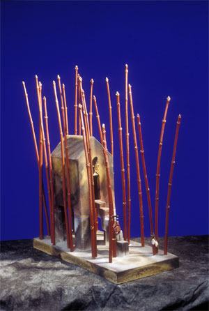 March 2005: David Vala Sculpture