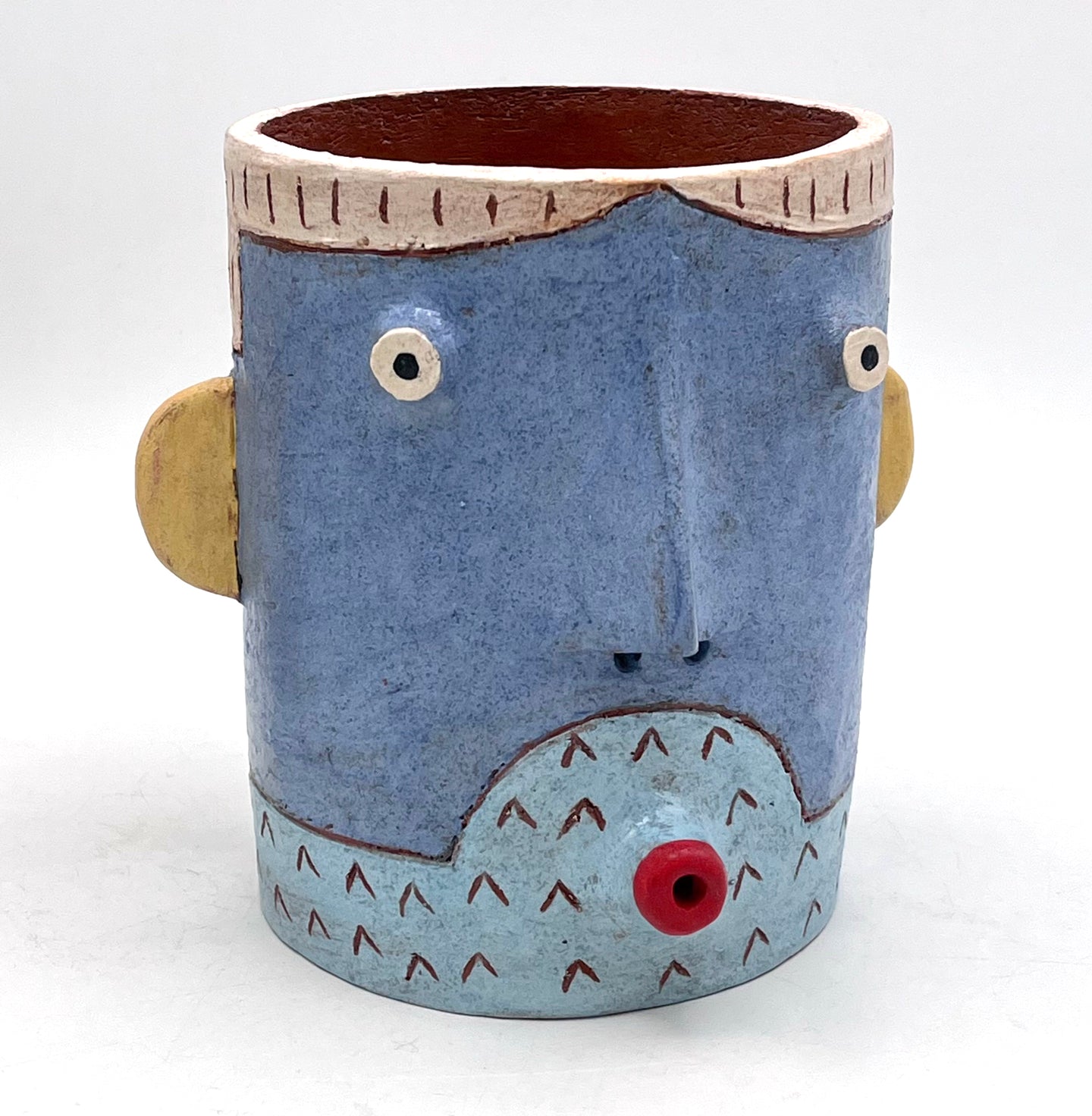 106. Blue Beard Planter