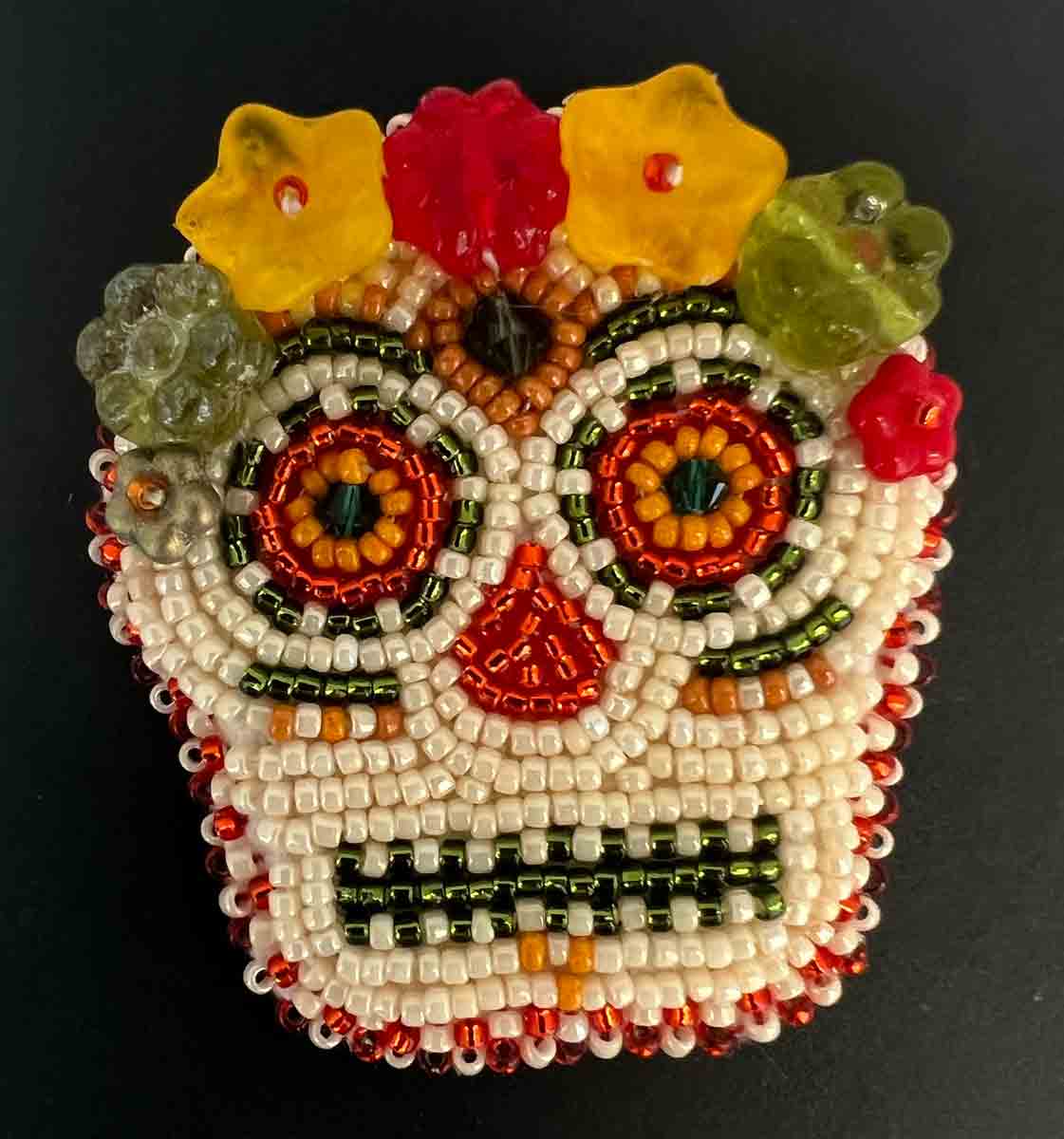 10. Sugar Skull Pin