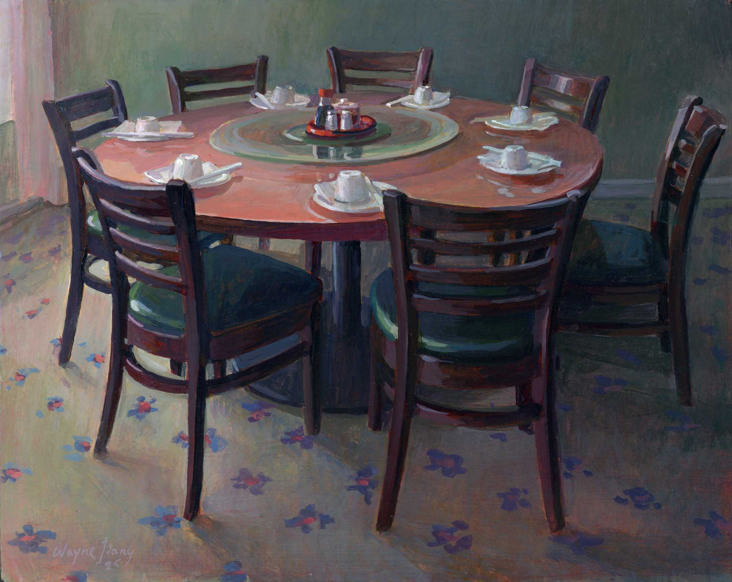 112. Chinese Restaurant Round Table