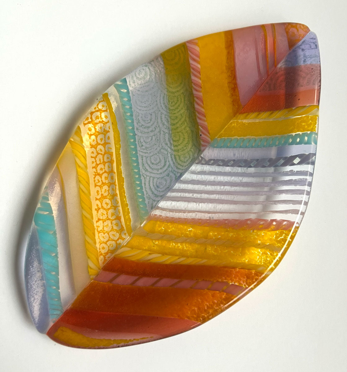 118. Cane Leaf Dish