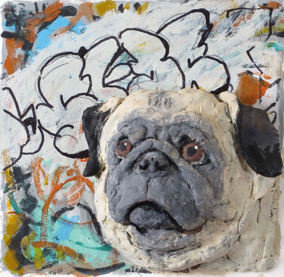 145. Pug and Graffiti