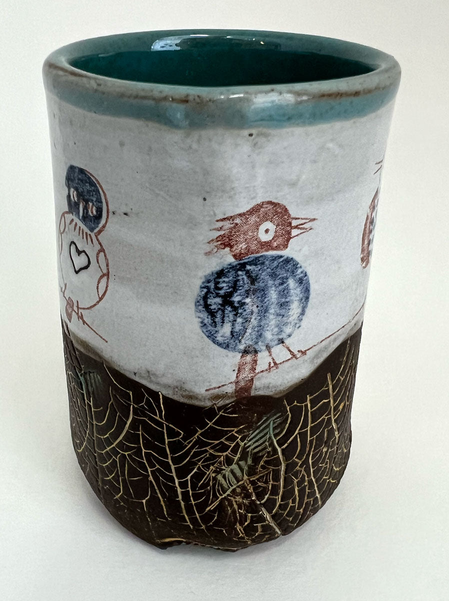 167. Birds on a Wire Juice Cup