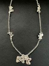 Load image into Gallery viewer, 18. Ink Blot Spotted Pierced Necklace
