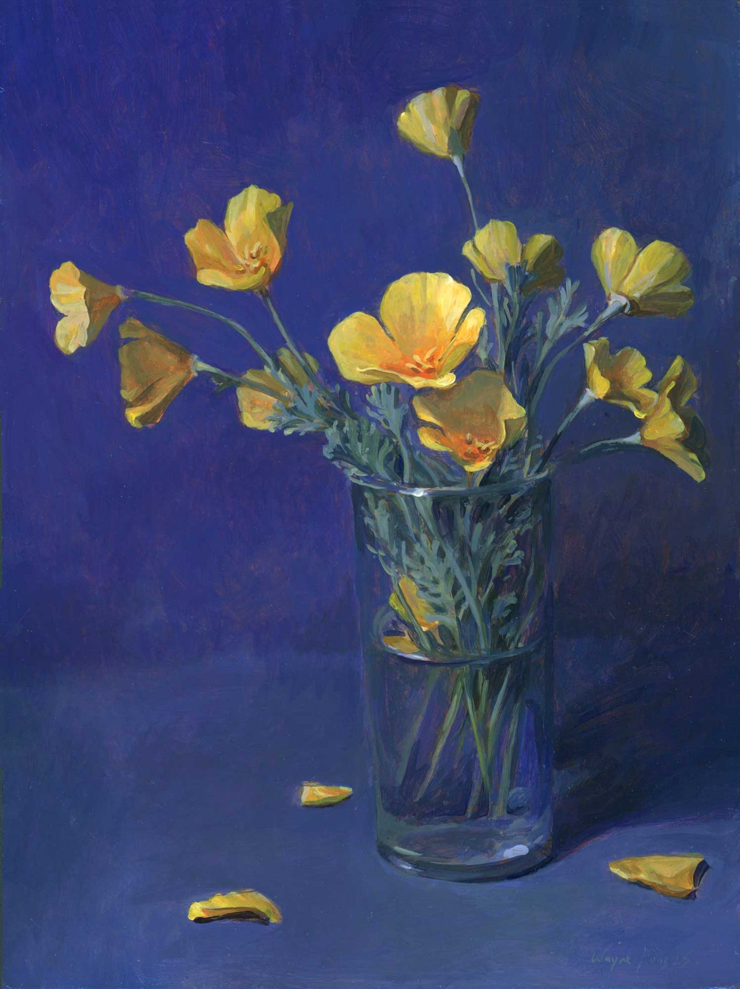 2/28/2026 &  3/1/2026 Spring Floral Acrylic Painting in Classical Realism Style (Wayne Jiang)