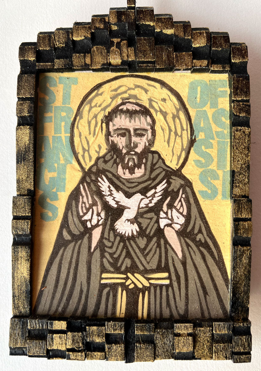 227. St. Francis of Assisi w/ Wood