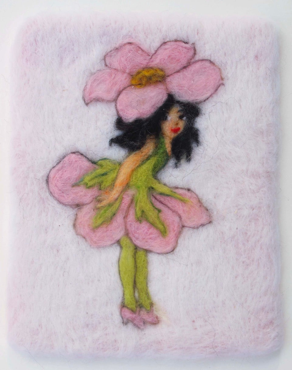 228. FlowerChildren: Wild Rose, Homage to author Elizabeth Gordon