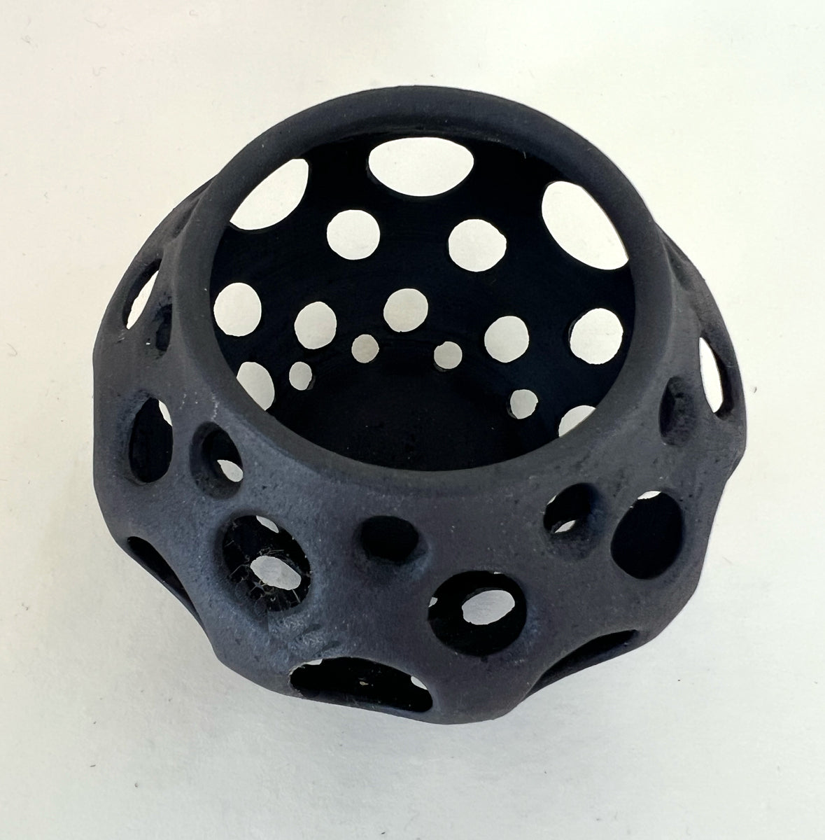 22. Black Clay Votive