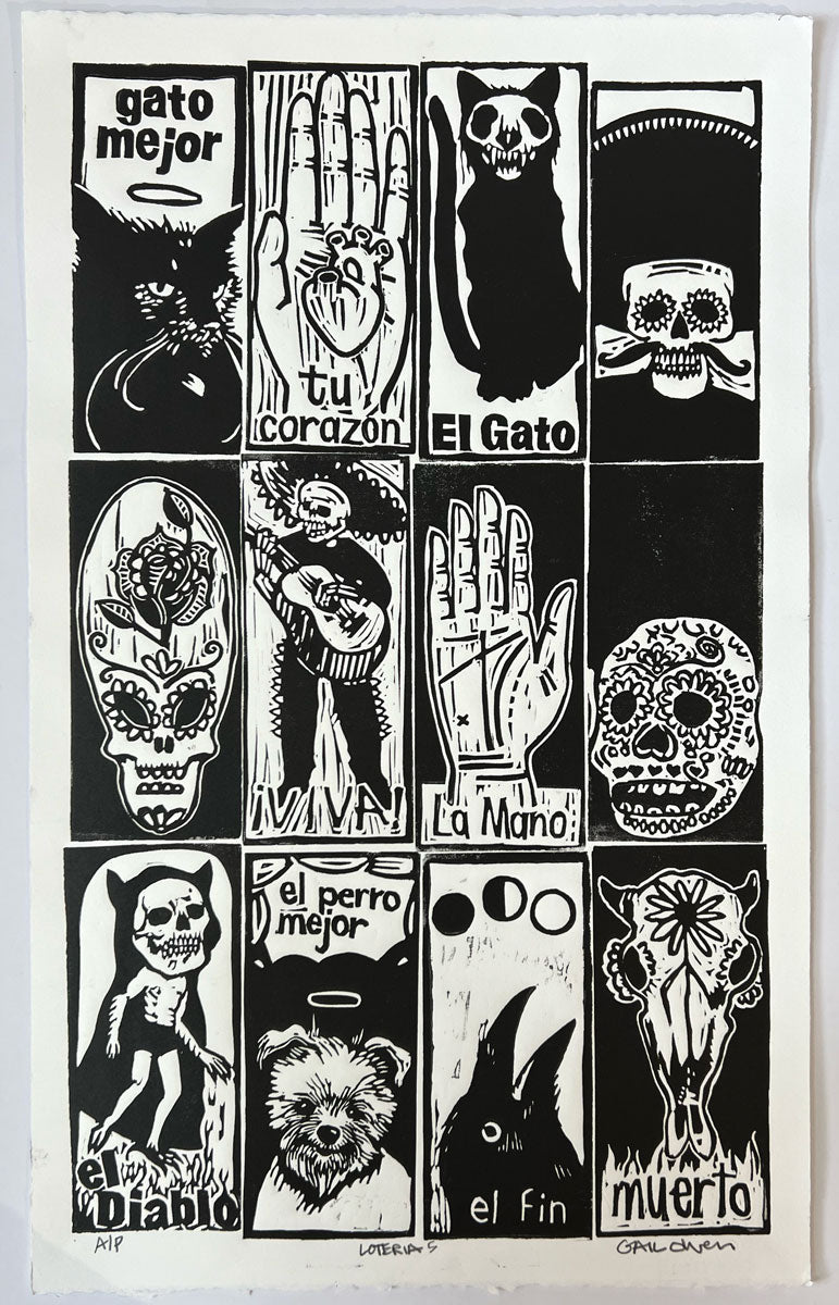 249. Loteria 5  (Unframed)