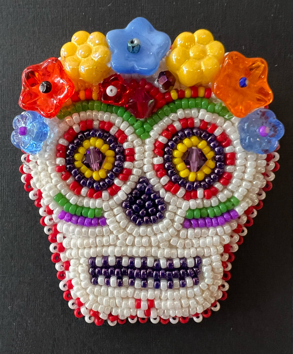 28. Sugar Skull Pin