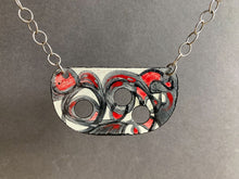 Load image into Gallery viewer, 311. Abstract Bubbles Pendant - Reversible

