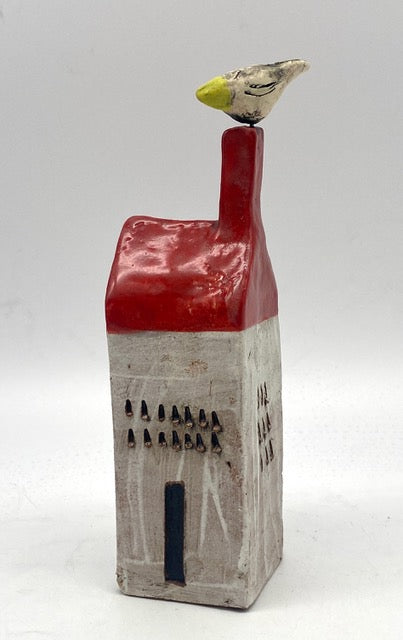 343. White House, Red Roof & 1 bird