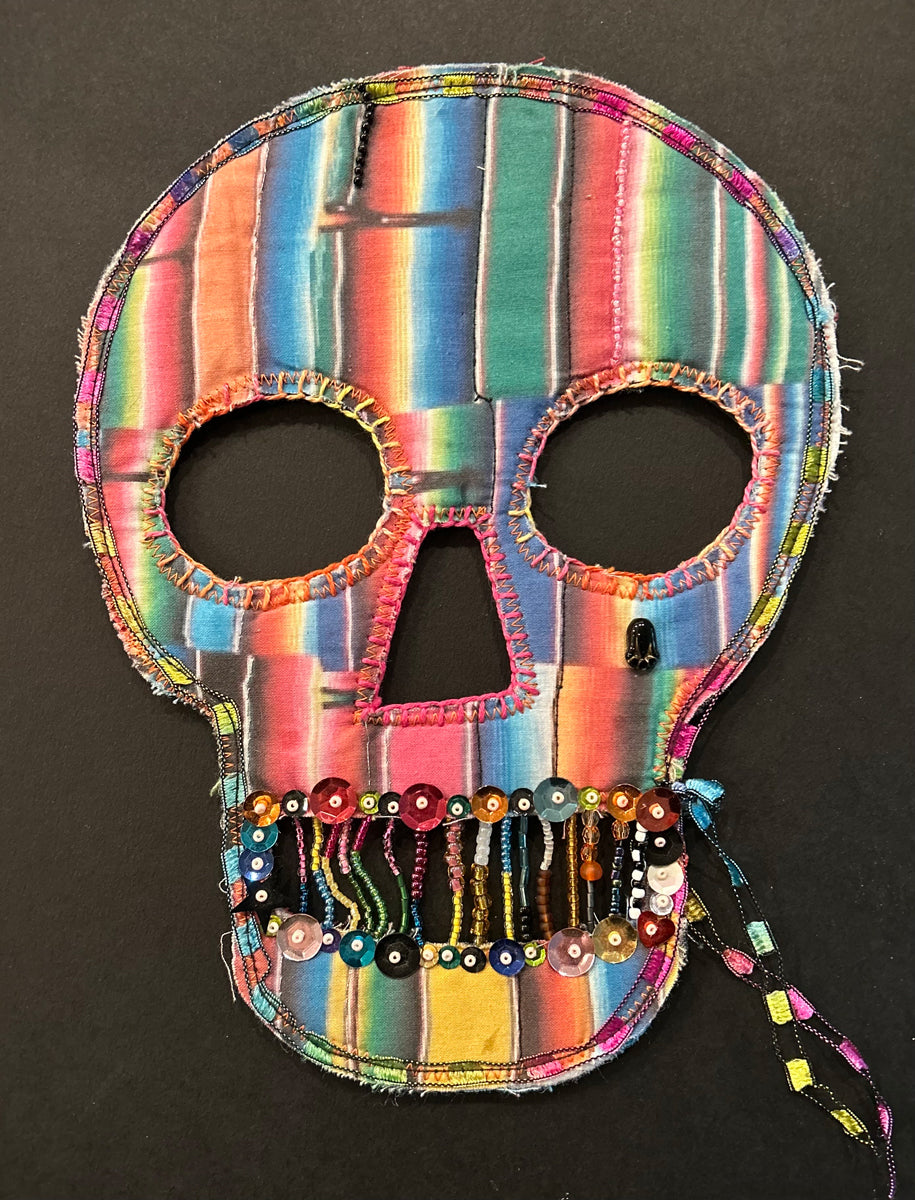 4. Sarape Skull
