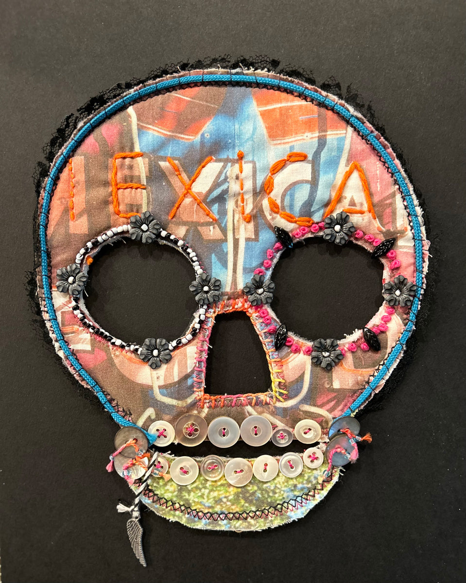 5. Mexican Food Skull