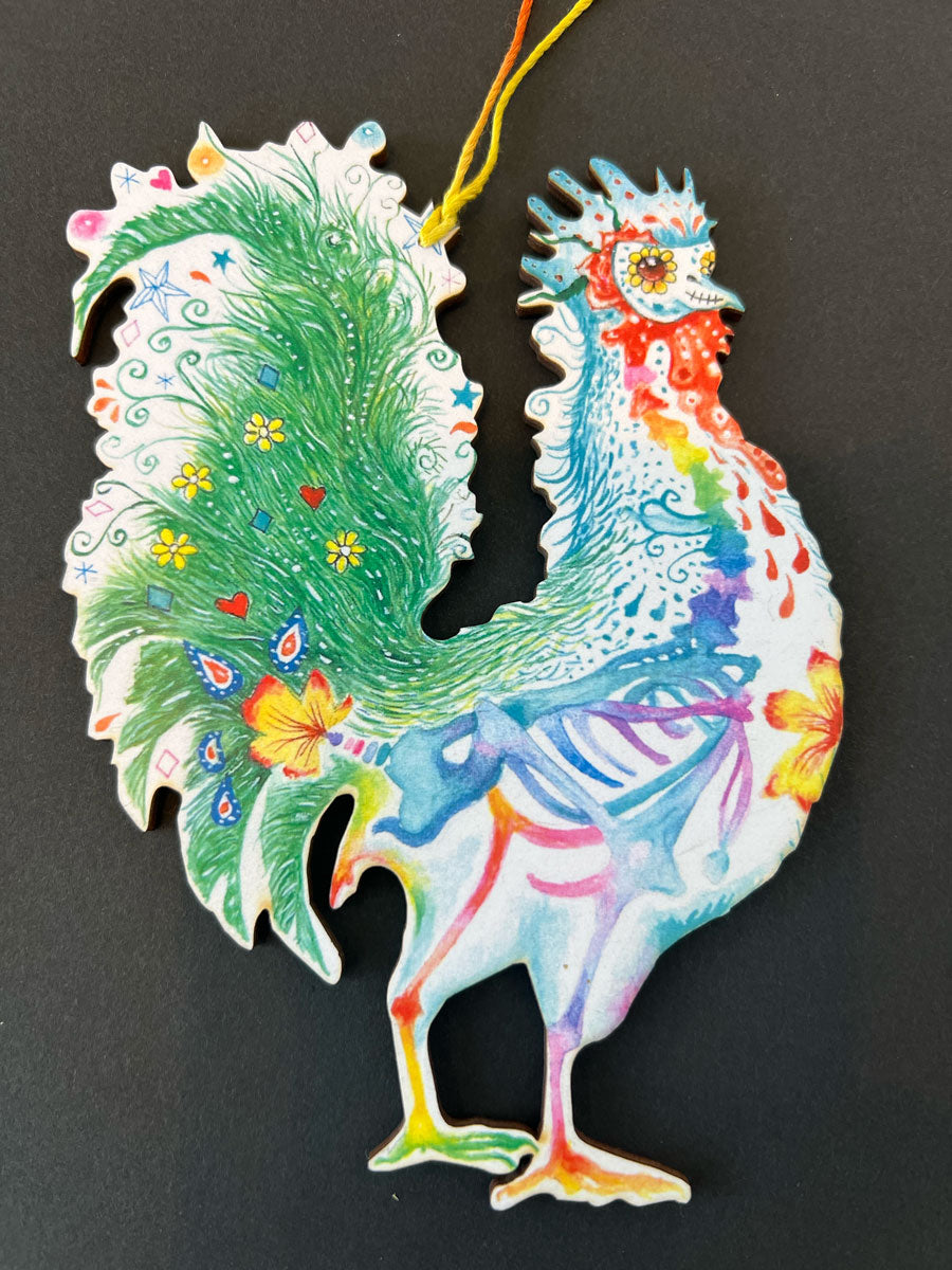 67. DOTD Rooster Ornament