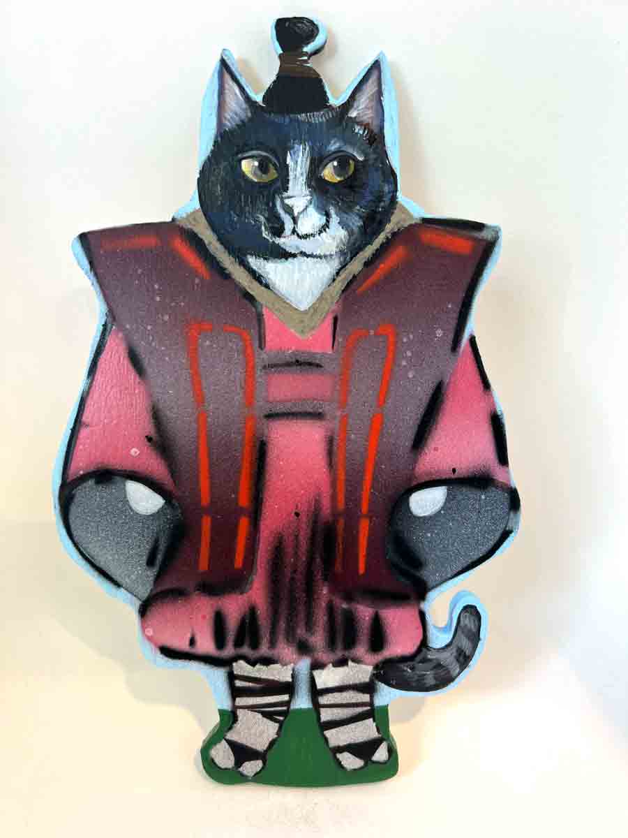 67. Samurai Cat