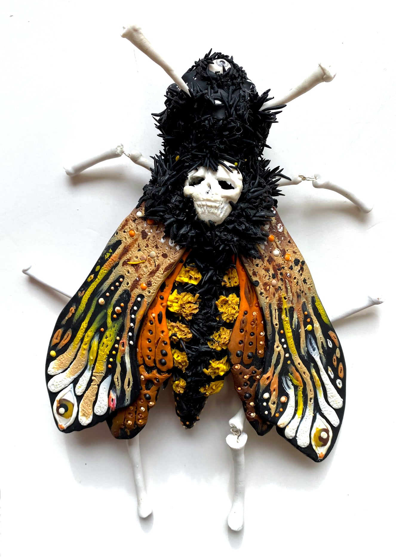 73. Deathshead Moth sculpture