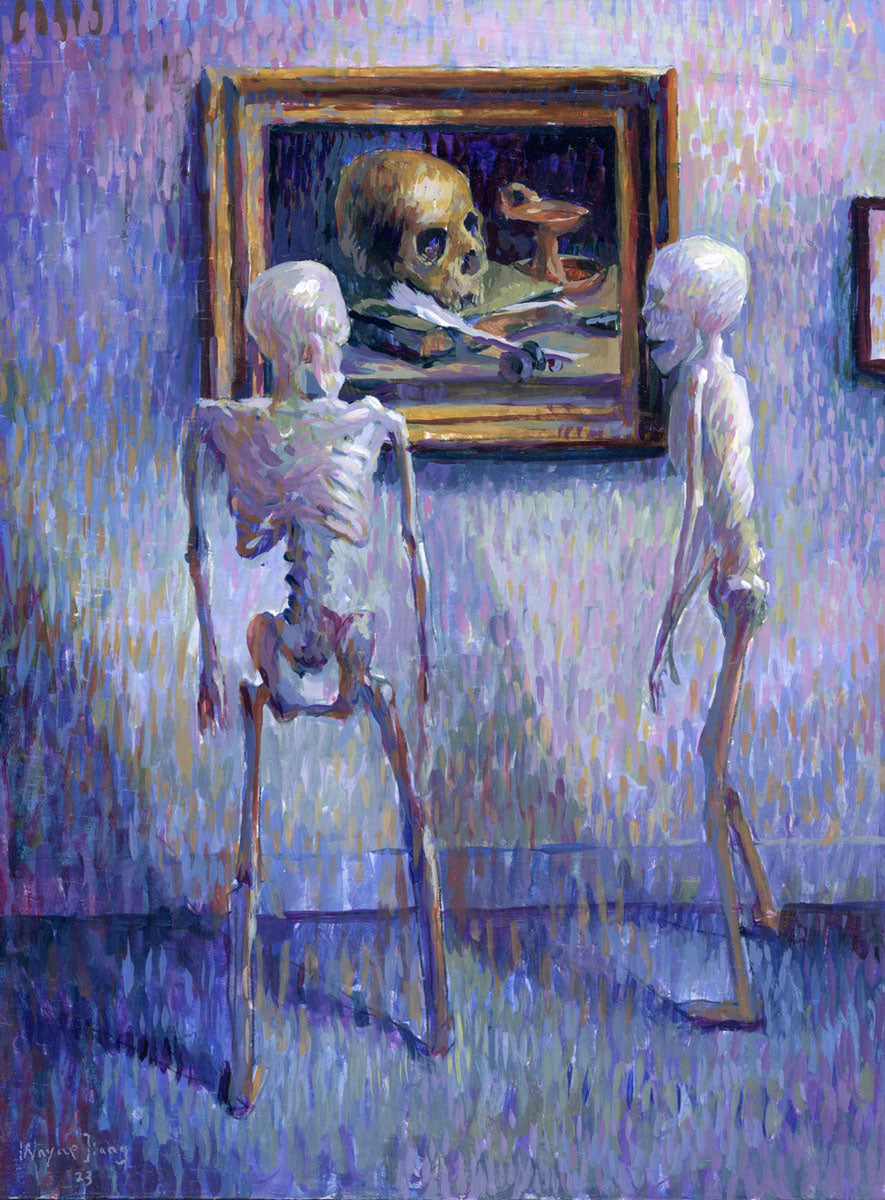 75. Impressionism Bones Visit the Museum