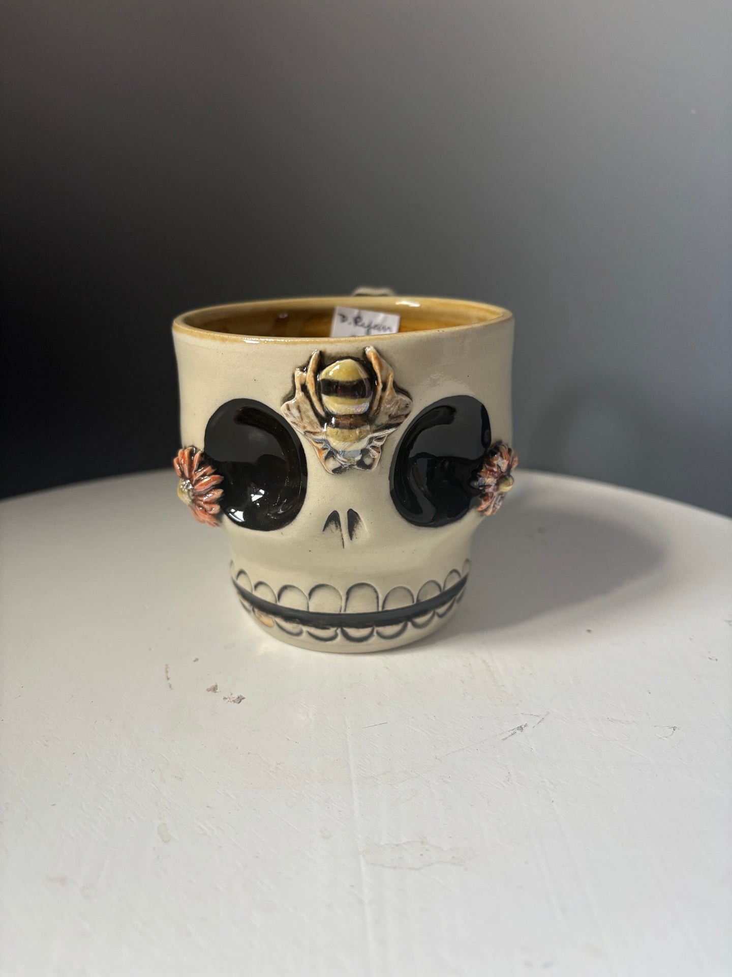 7. Skully Bee and Flowers