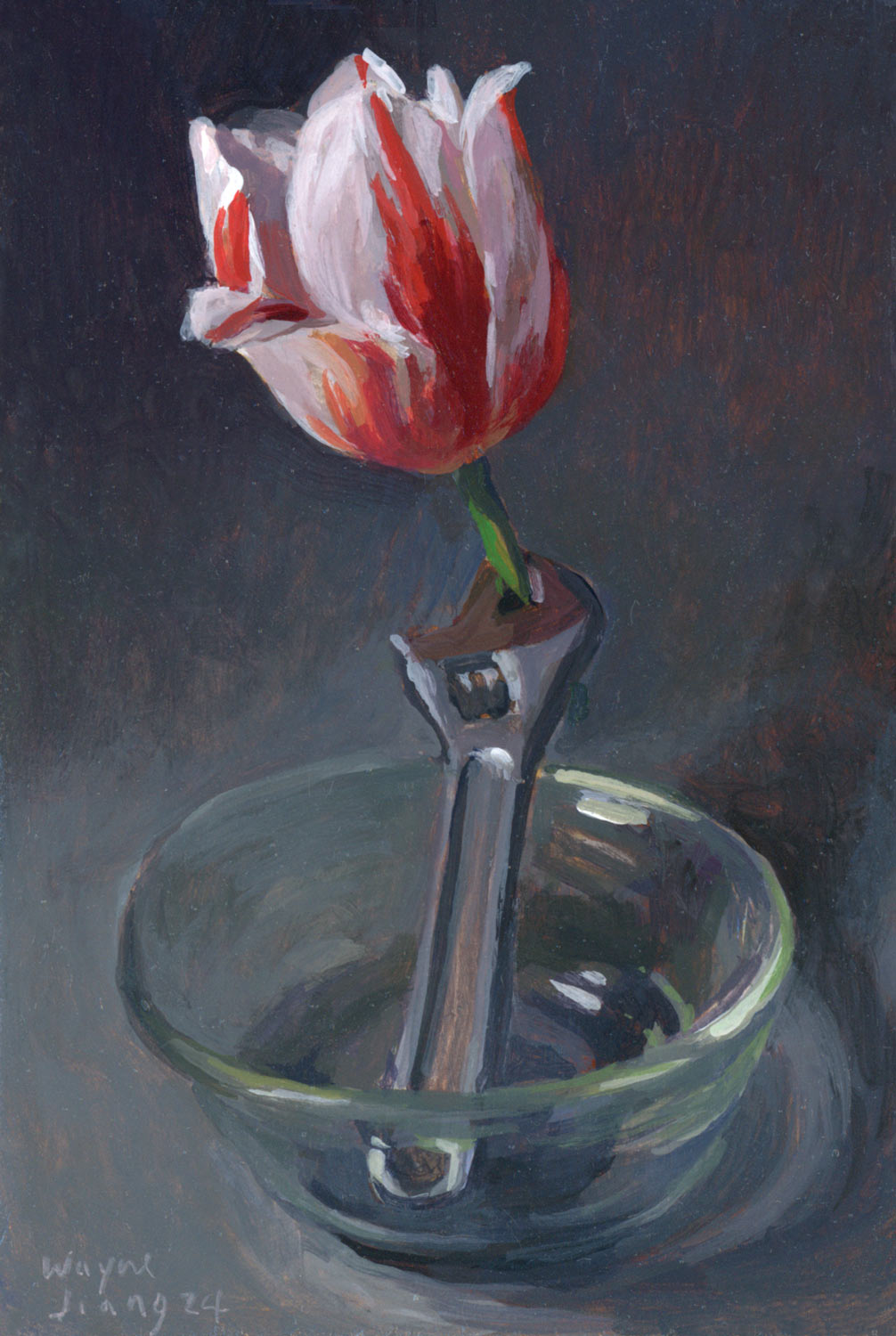 97. Tulip in a Wrench