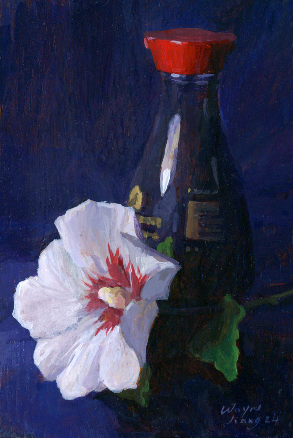 99. Hibiscus and Soy Sauce Bottle