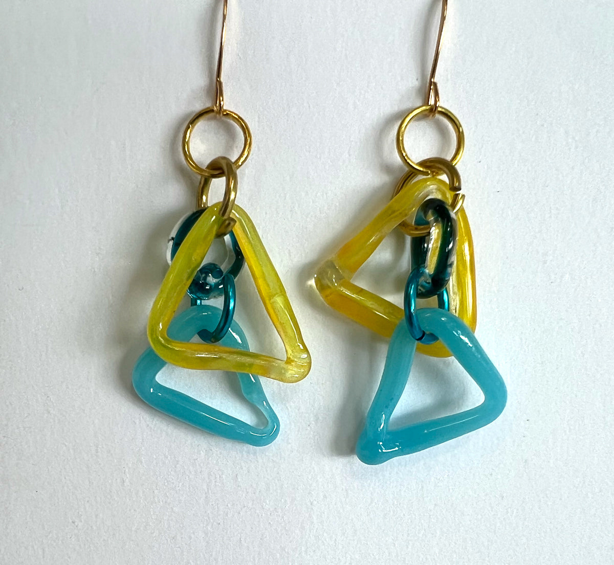57. Lamp Work Earring