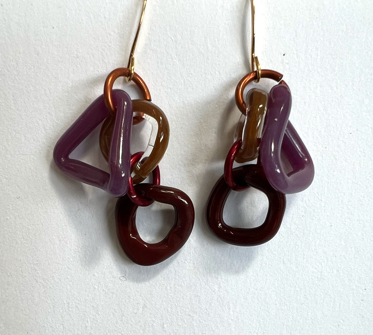 60. Lamp Work Earring