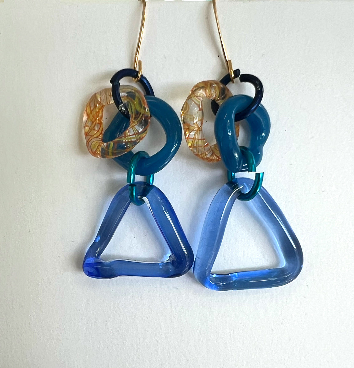 63. Lamp Work Earring
