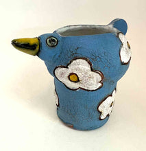 Load image into Gallery viewer, 376. Blue Bird Vase
