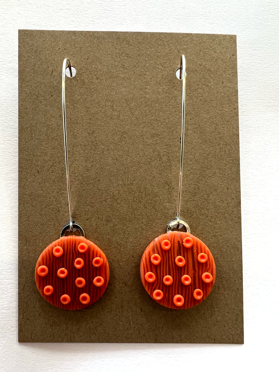 92. Polymer Clay Earring