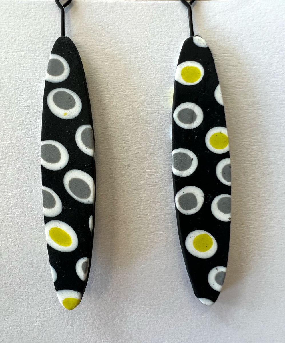 102. Polymer Clay Earring