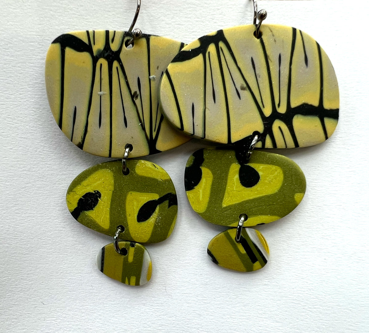 108. Polymer Clay Earring