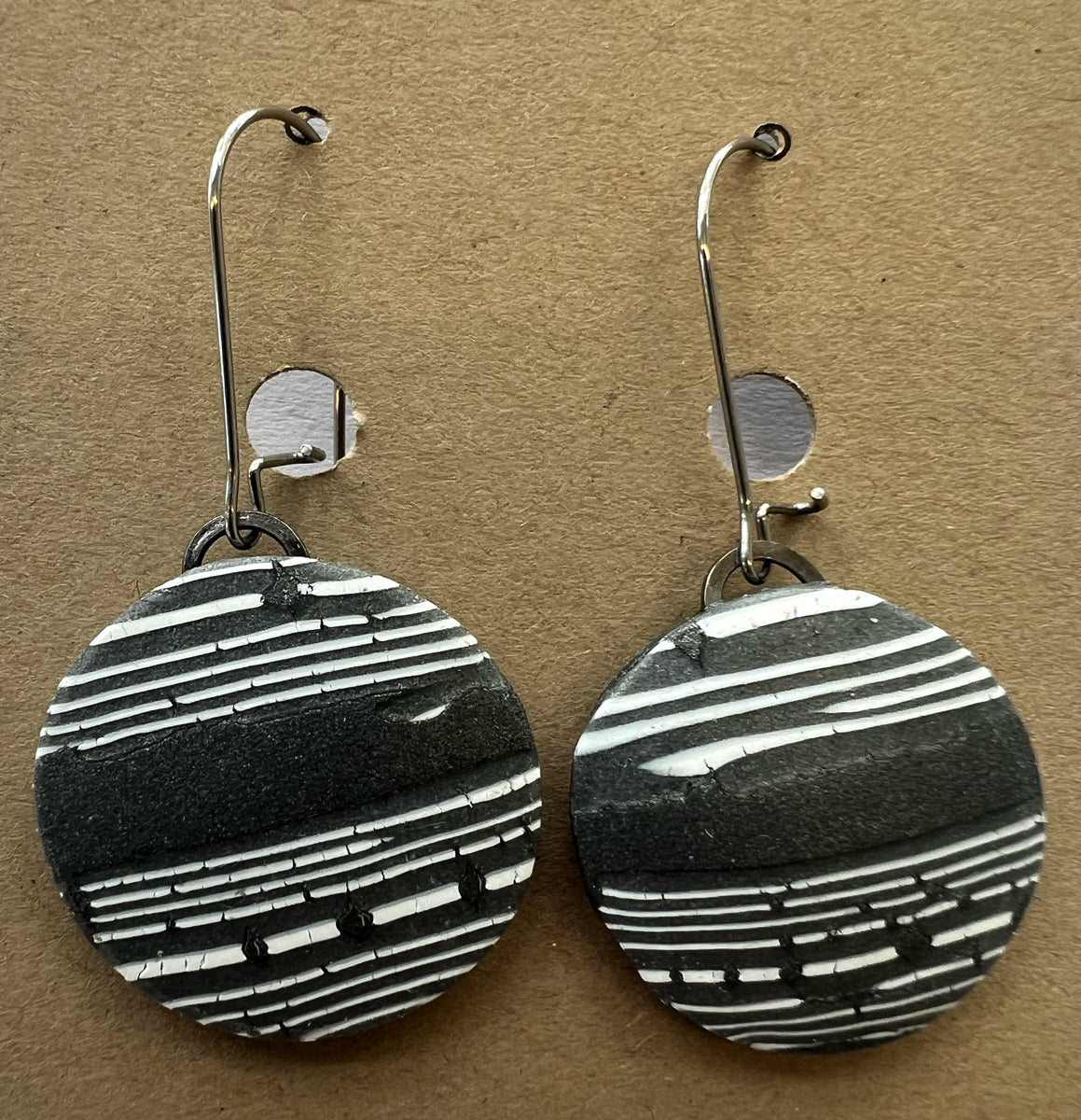 109. Polymer Clay Earring