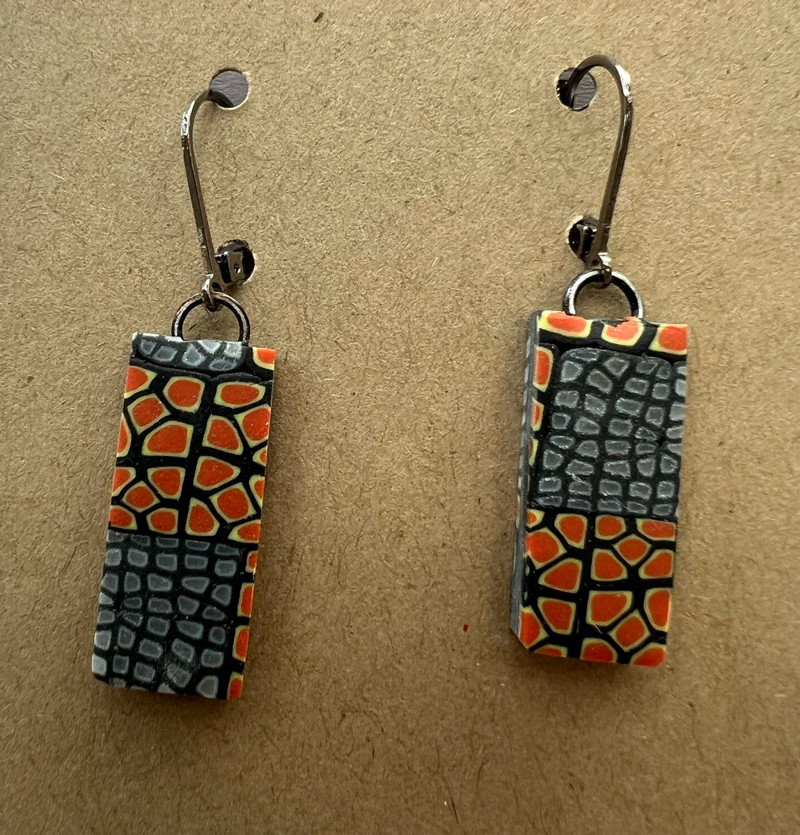 117. Polymer Clay Earring