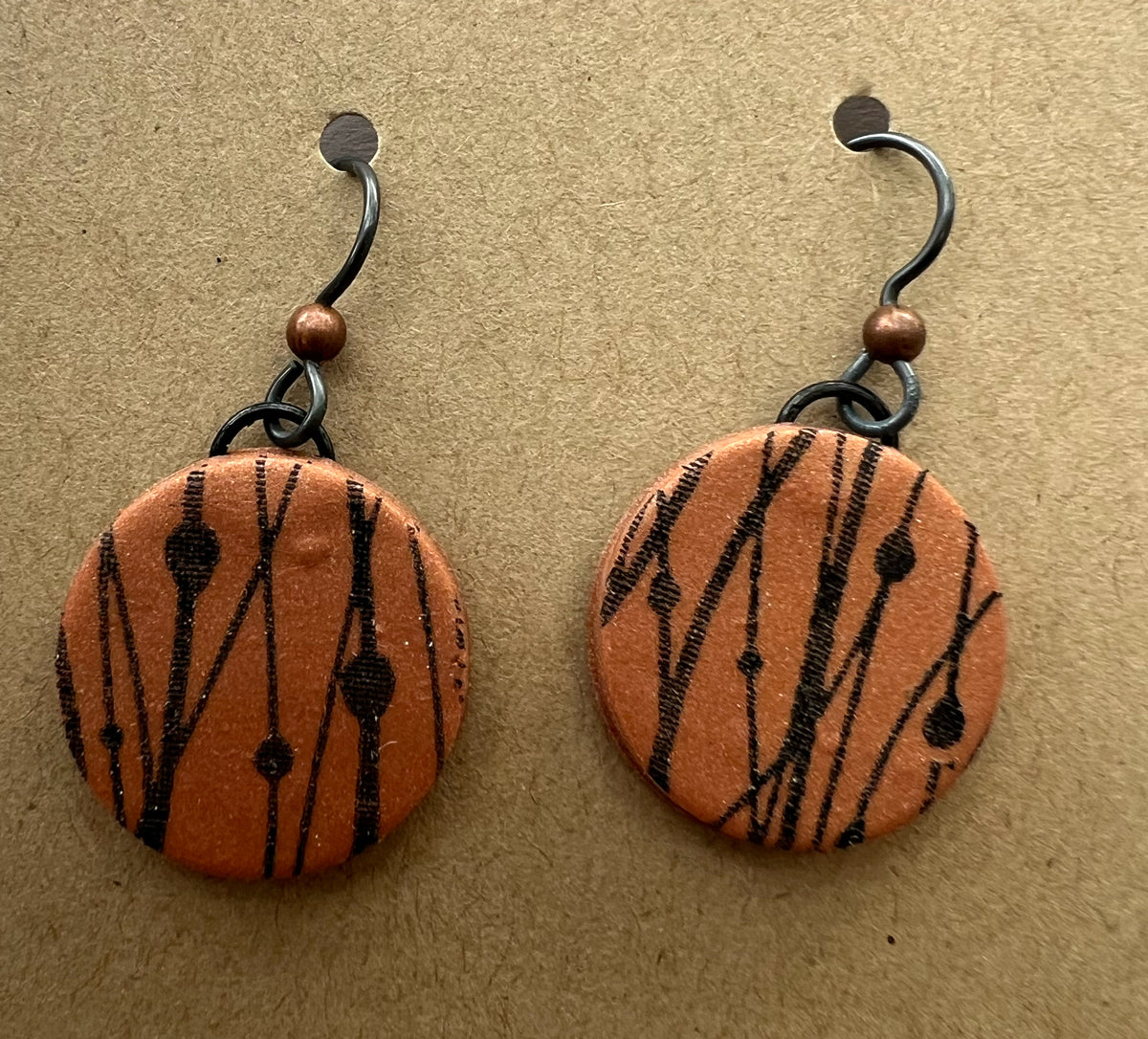 123. Polymer Clay Earring