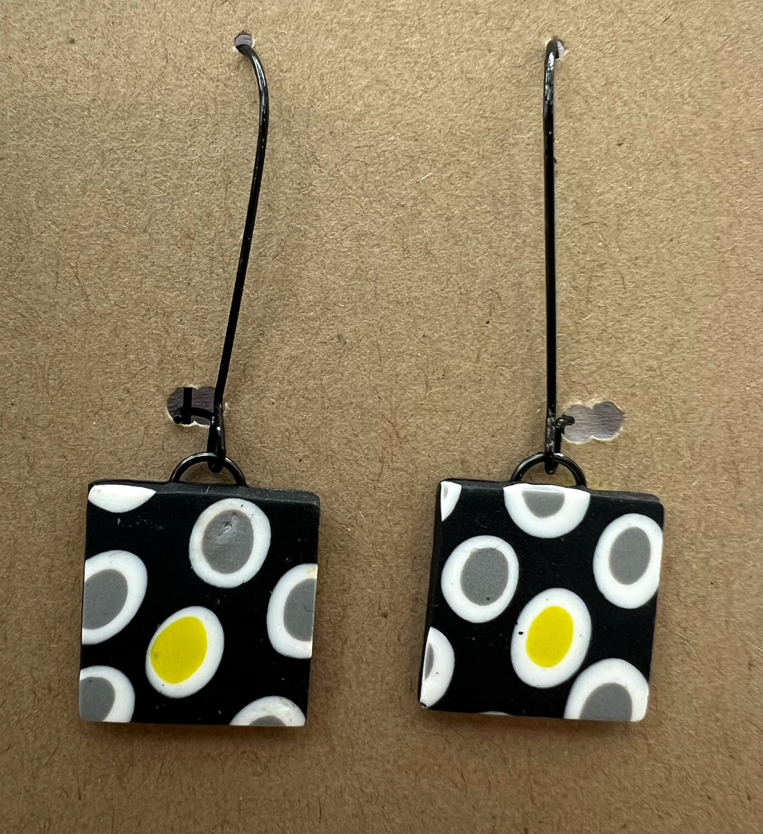 124. Polymer Clay Earring