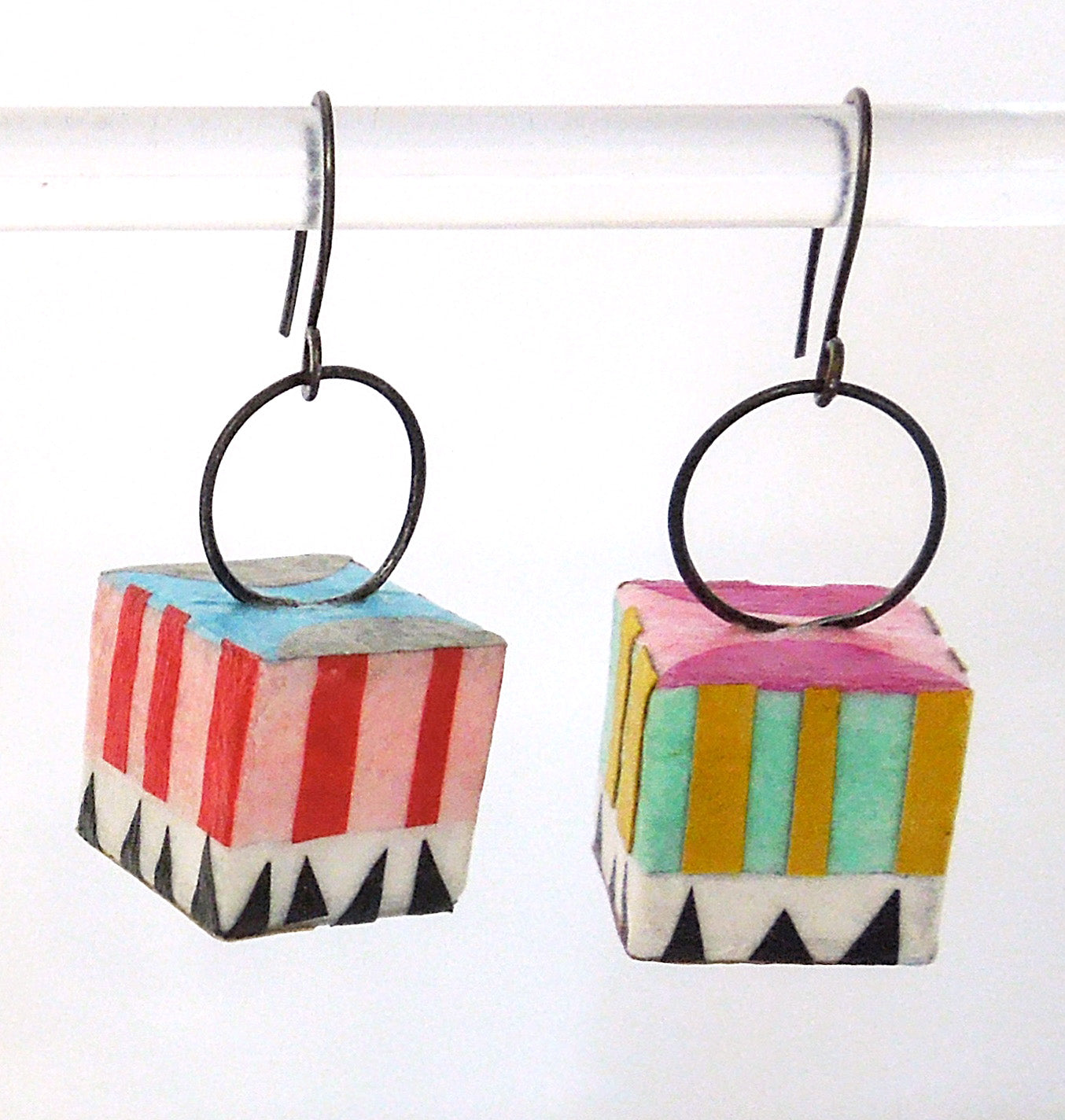 7. Color Theory Circus Earring