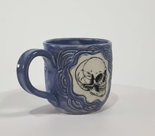 Load and play video in Gallery viewer, 57. Underglaze Transfer Skull
