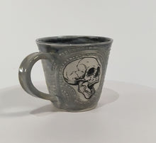 Load and play video in Gallery viewer, 59. Underglaze Transfer Skull
