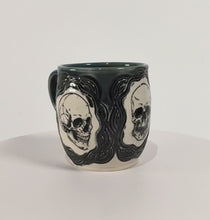Load and play video in Gallery viewer, 56. Underglaze Transfer Skull
