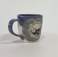Load and play video in Gallery viewer, 58. Underglaze Transfer Skull
