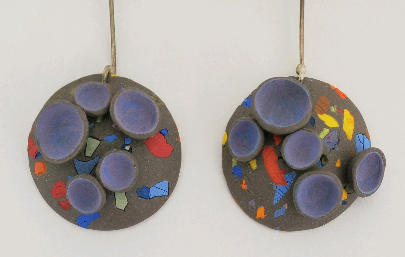 102. Large Festive Earring