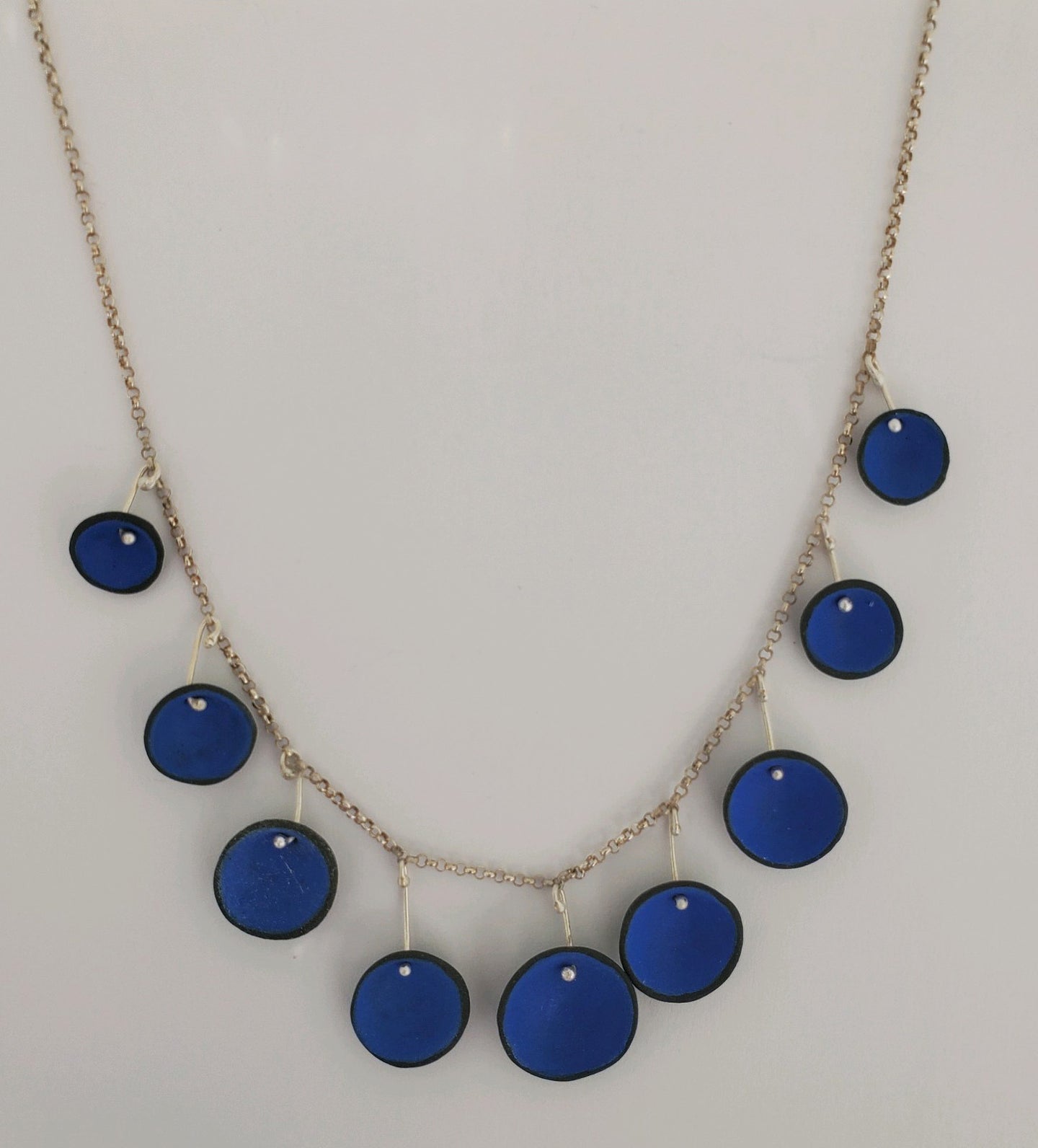 107. Cascade Blue Necklace