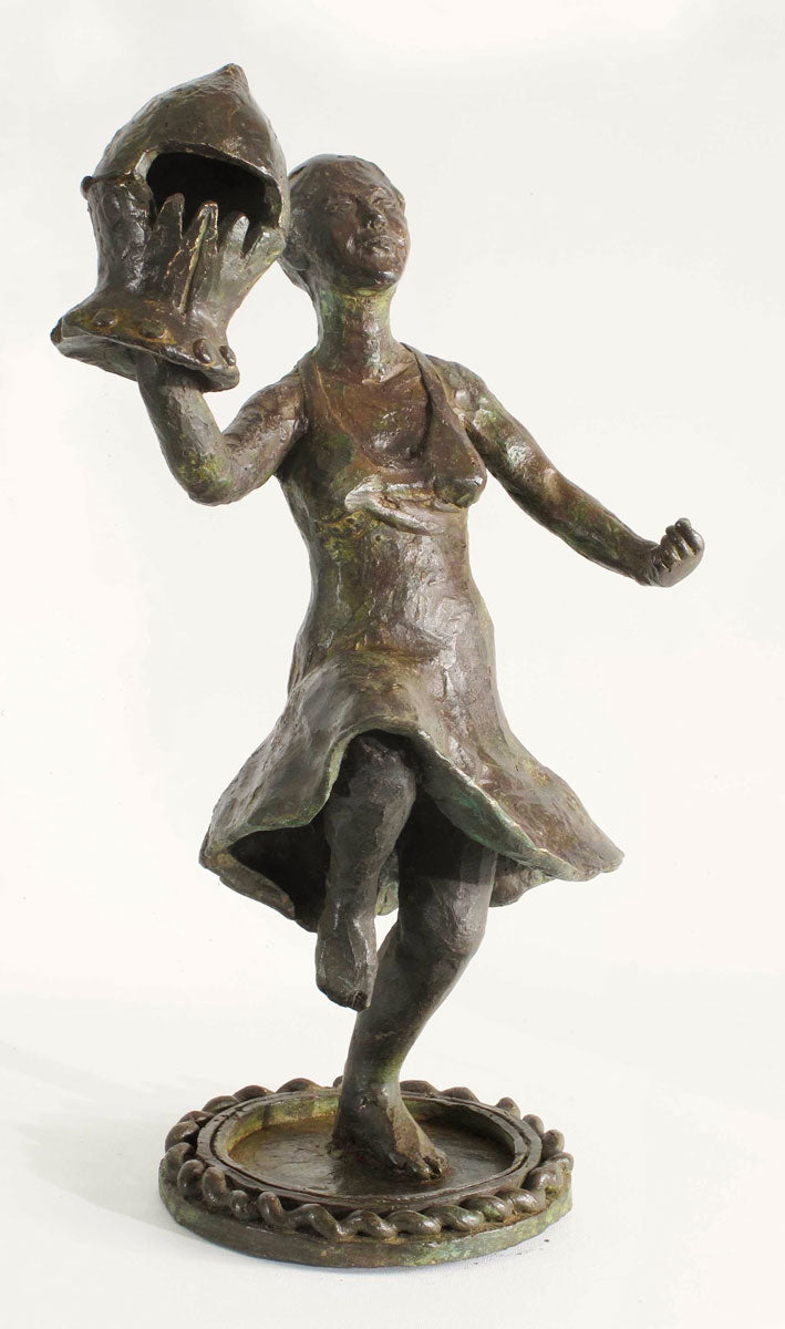 B032. Dancing with a Medieval Helmet