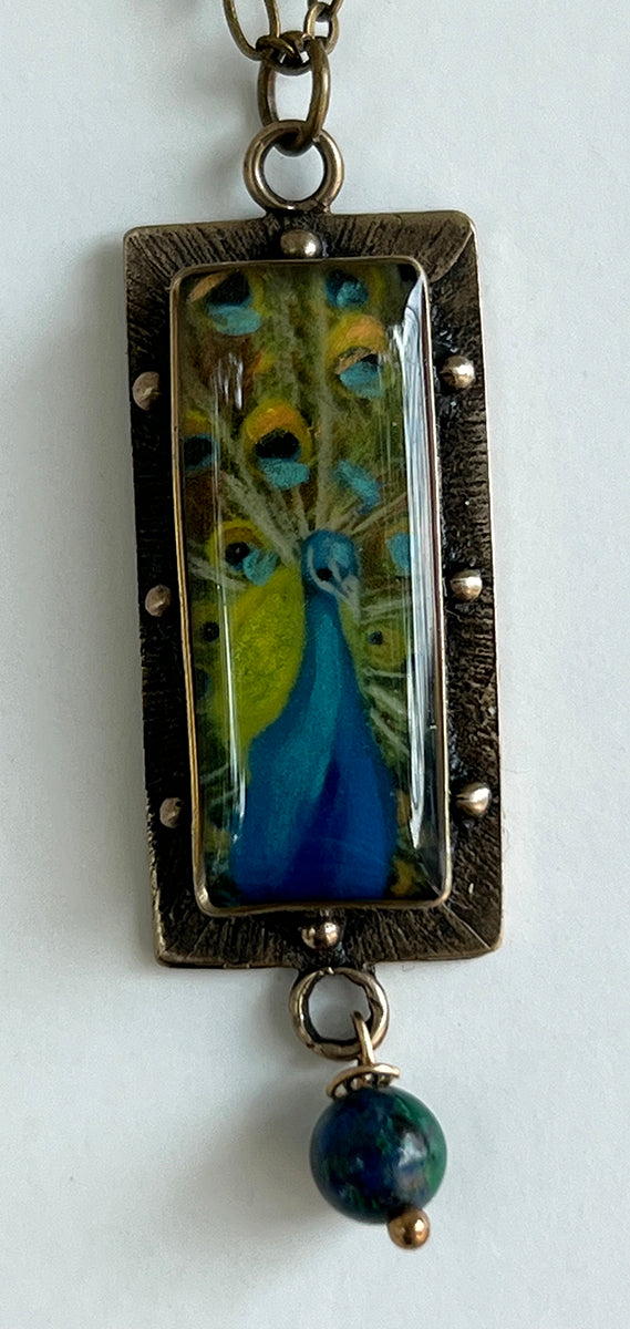 55. Peacock Pendant
