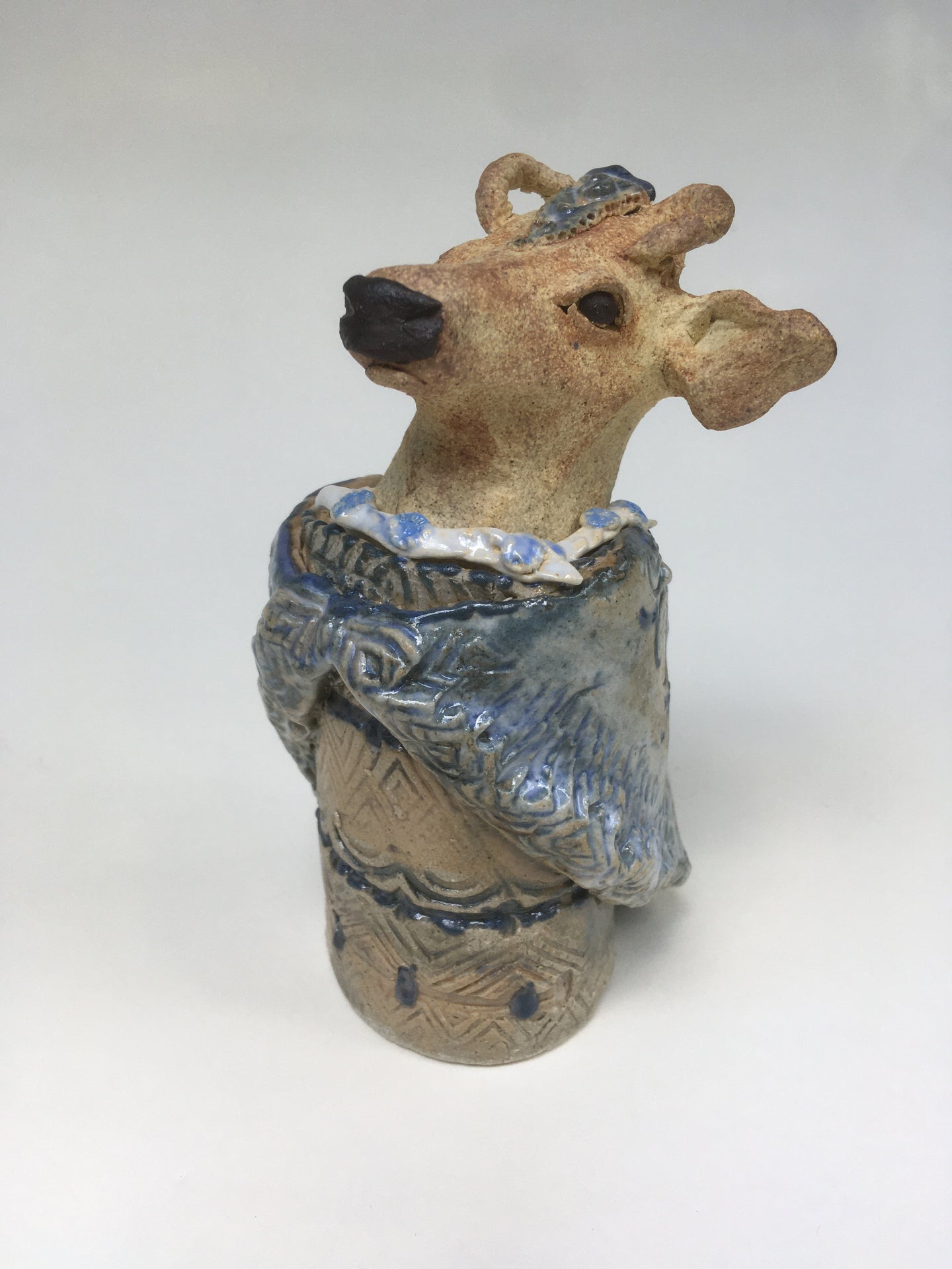 19. Cow in Blue