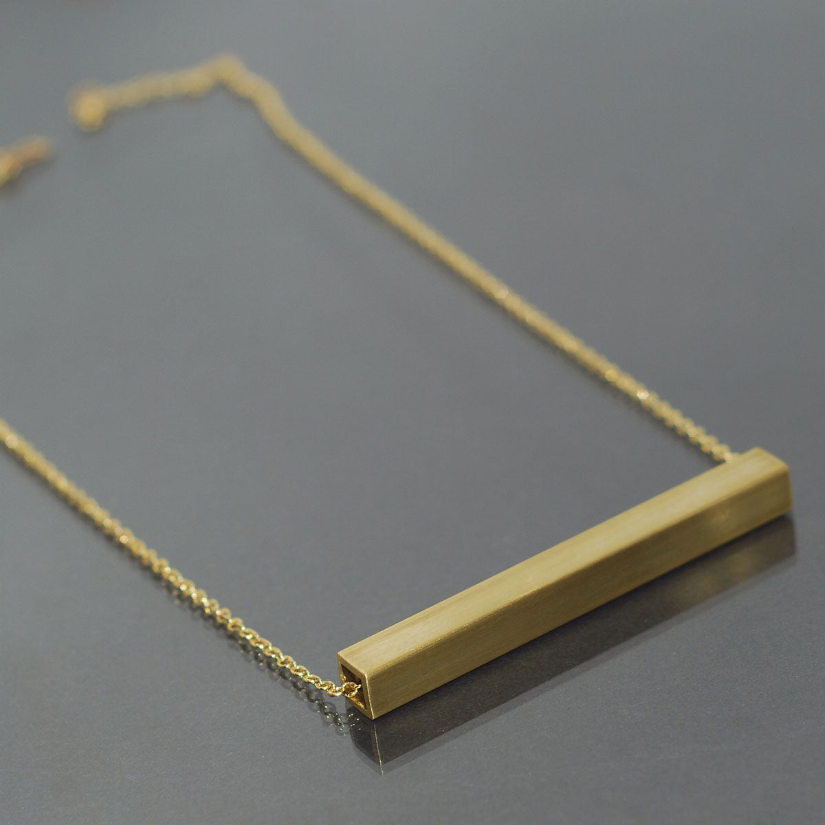 24. Square Bar Necklace
